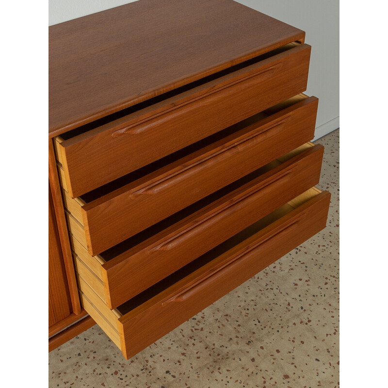 Credenza vintage in teak per Heinrich Riestenpatt, Germania 1960