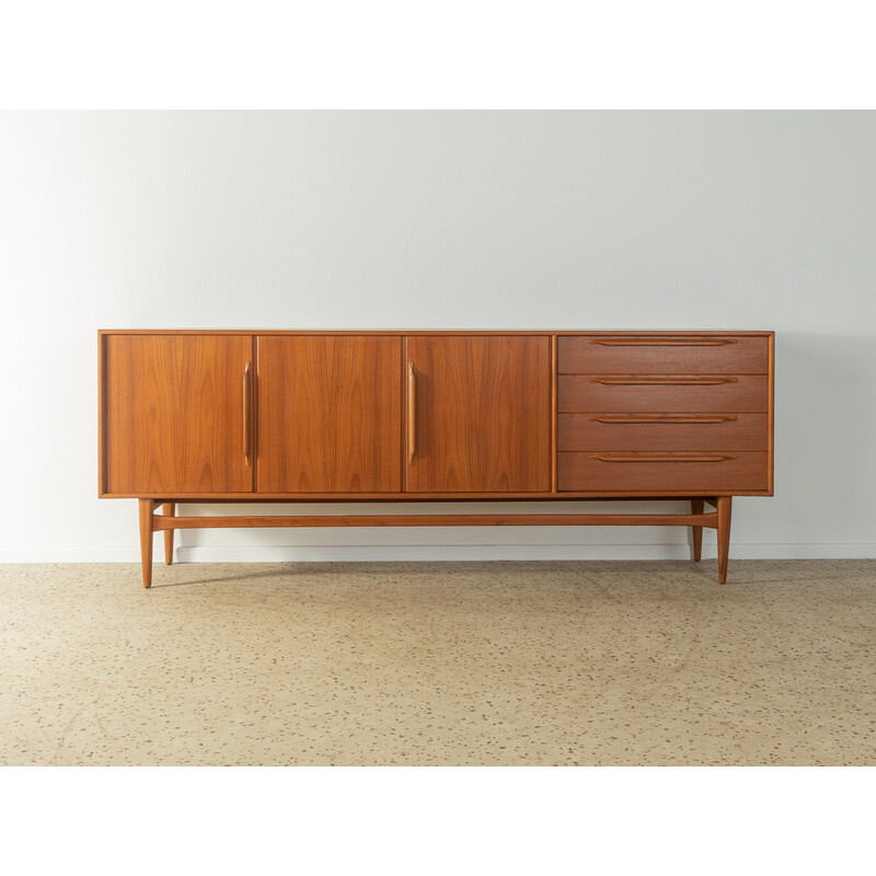 Vintage teak sideboard for Heinrich Riestenpatt, Germany 1960s