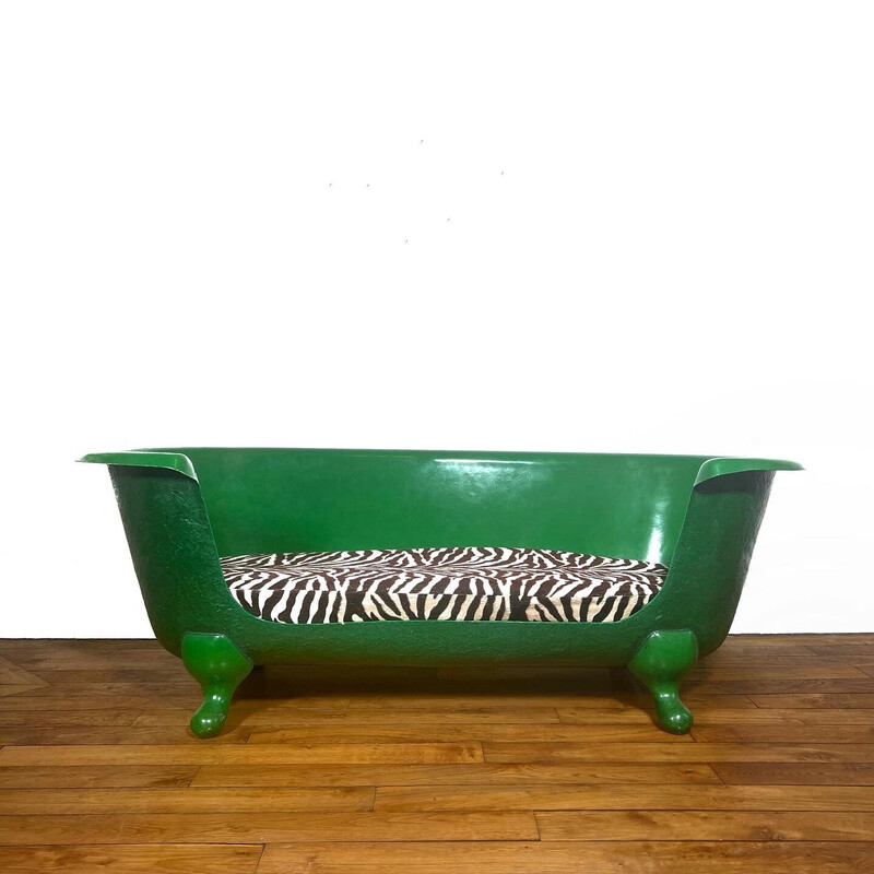 Vintage-Badewannensofa aus Fiberglas, 1970