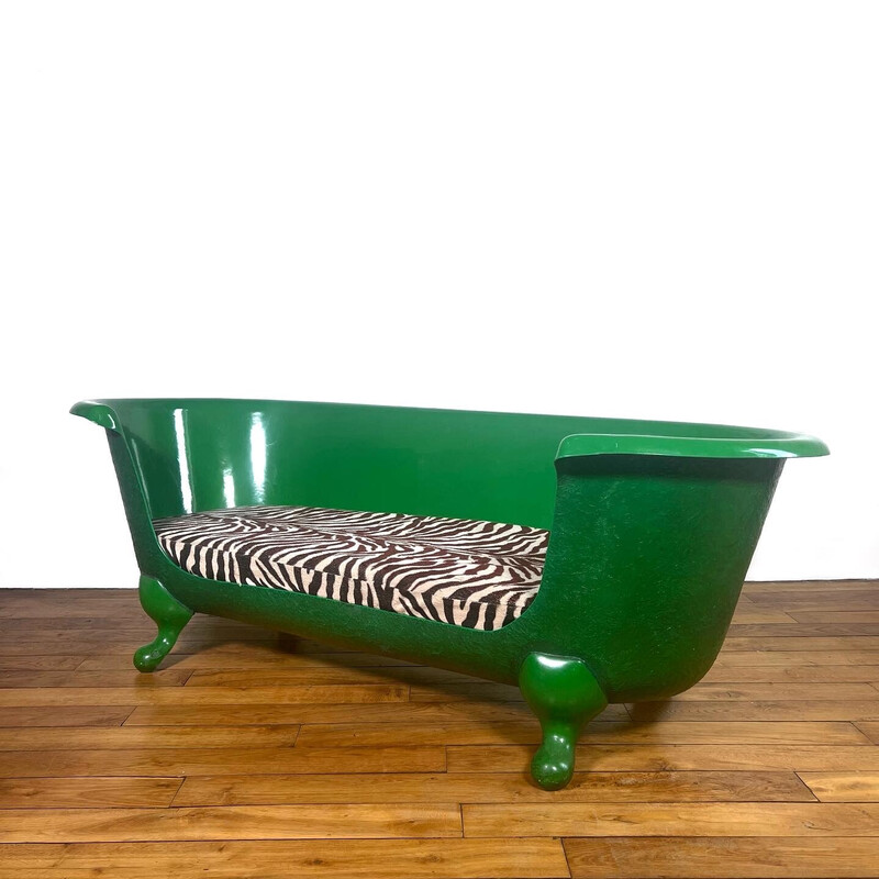 Vintage-Badewannensofa aus Fiberglas, 1970