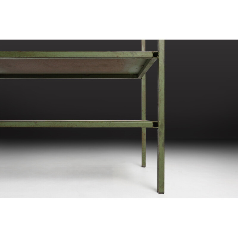 Industriële vintage console tafel, 1960