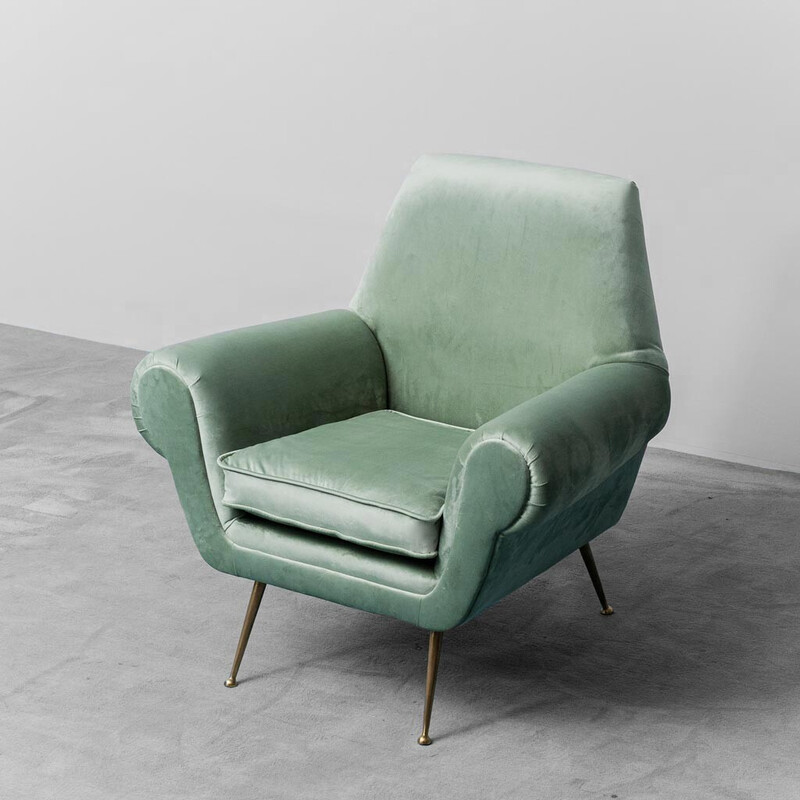 Vintage armchair by Gigi Radice for Minotti, 1950s