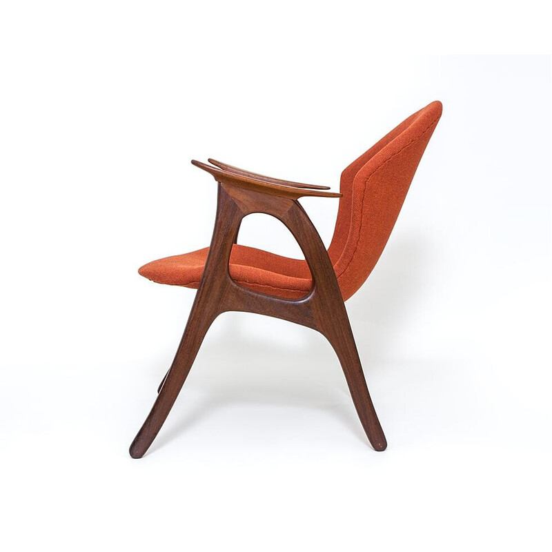 Cadeira de braços dinamarquesa vintage por Aage Christiansen para Erhardsen e Andersen, 1961