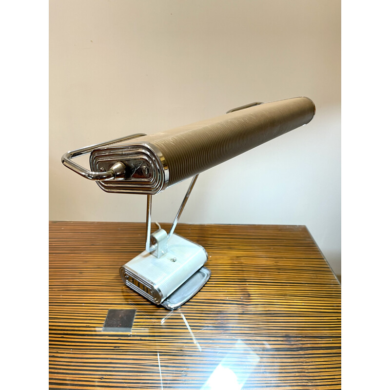 Vintage desk lamp No. 71 by Eileen Gray for Jumo, 1930