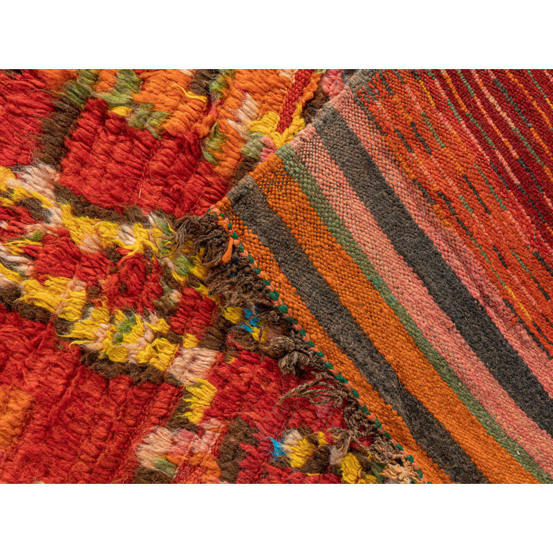 Tapete Vintage Boujad Berbere em lã, Marrocos