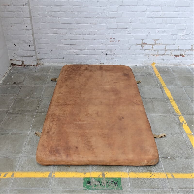 Vintage leather gym mat, Czech Republic