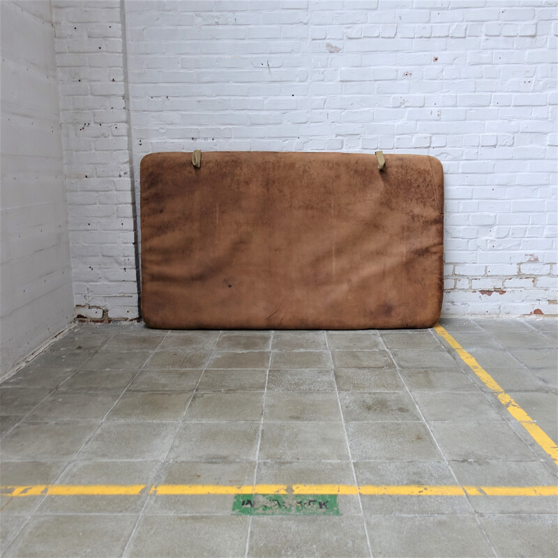 Vintage leather gym mat, Czech Republic