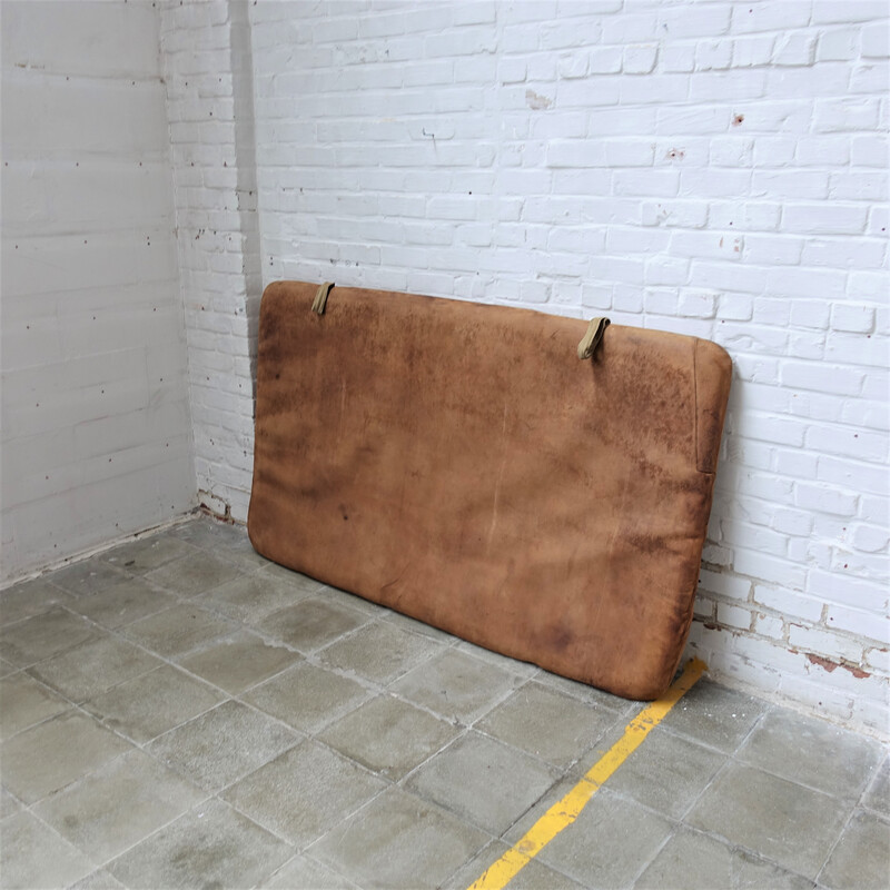 Vintage leather gym mat, Czech Republic