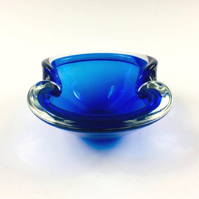 Vintage Murano glass bowl, Italy 1960s