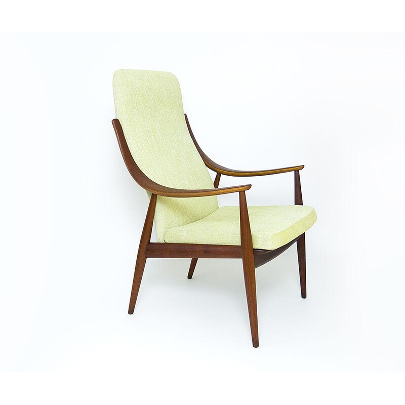 Vintage armchair by Peter Hvidt and Orla Molgaard Nielsen for France and Daverkosen, Denmark