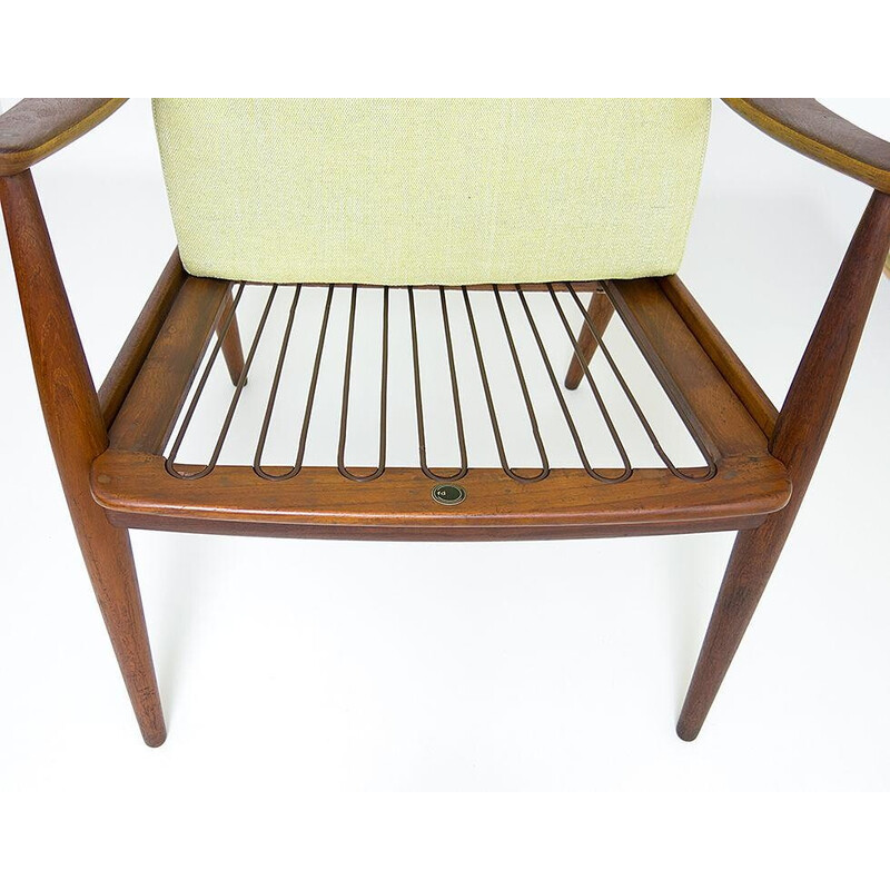 Vintage armchair by Peter Hvidt and Orla Molgaard Nielsen for France and Daverkosen, Denmark