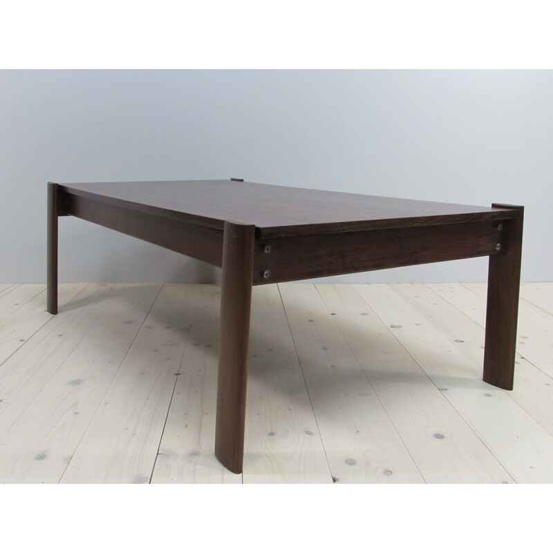 Mesa de café Vintage em Morado e Rosewood por Percival Lafer para Móveis Lafer, 1971