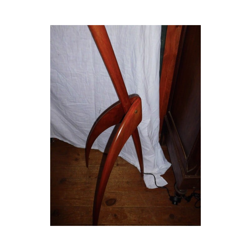 Praying mantis floor lamp by Jean Rispal - 1950s