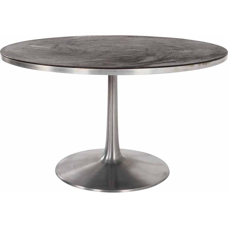 Vintage round table by Poul Cadovius for Cado, 1980s