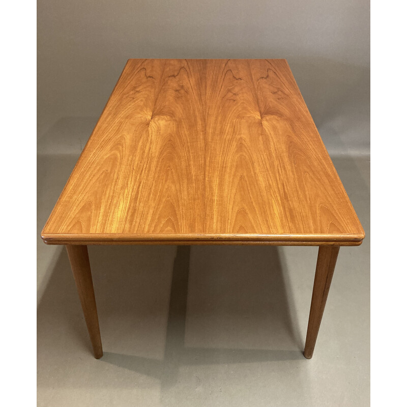 Scandinavian Design" vintage teak dining set, 1950