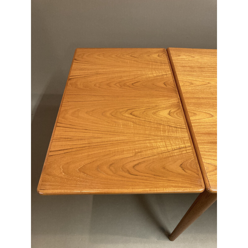 Scandinavian Design" vintage teak dining set, 1950