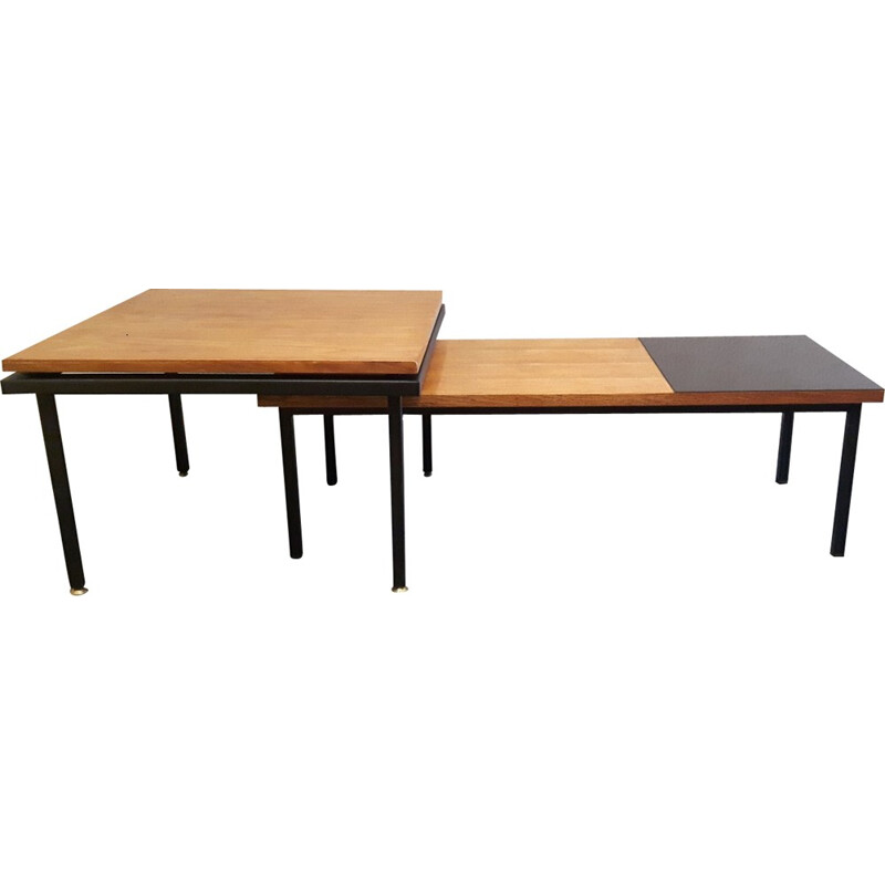 Duo modulable de tables basses - 1950