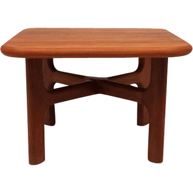 Scandinavian coffee table in solid teak by Arrebo Mobler - 1960s