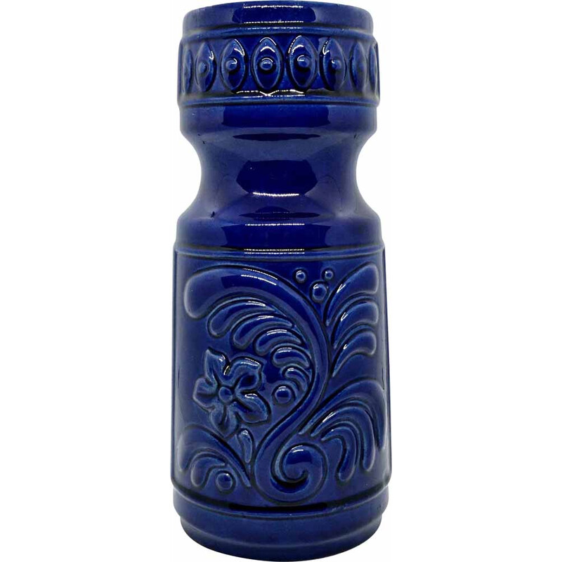 Vase rustique vintage en céramique pour Scheurich Keramik, Allemagne 1970