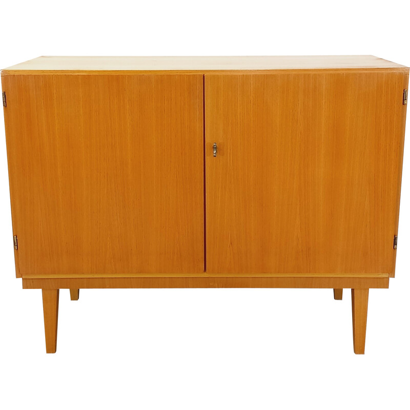 Vintage teak storage sideboard, 1950-1960