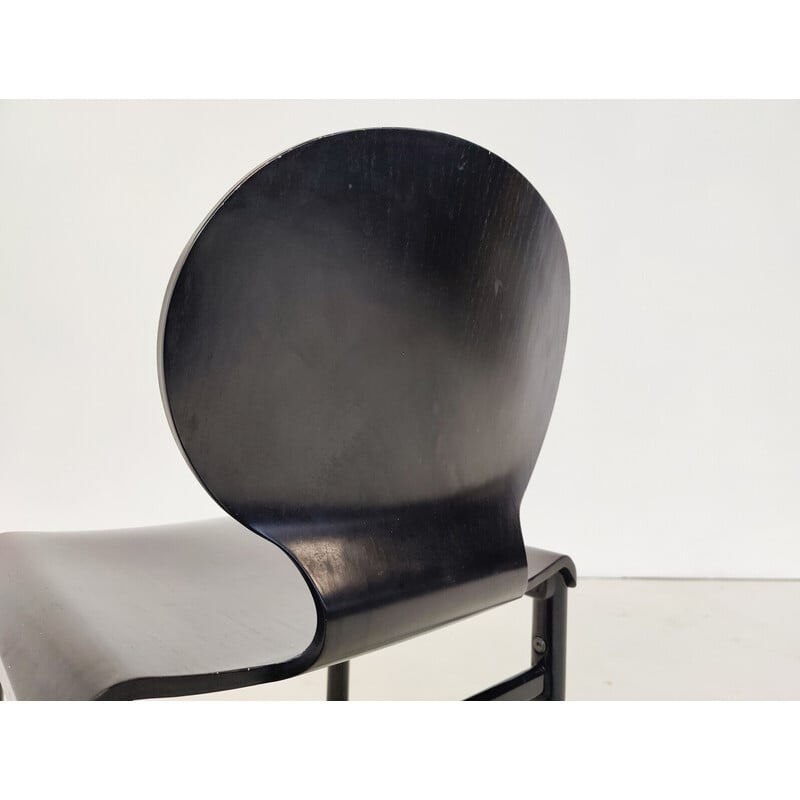 Ensemble de 4 chaises vintage par Afra et Tobia Scarpa, 1960