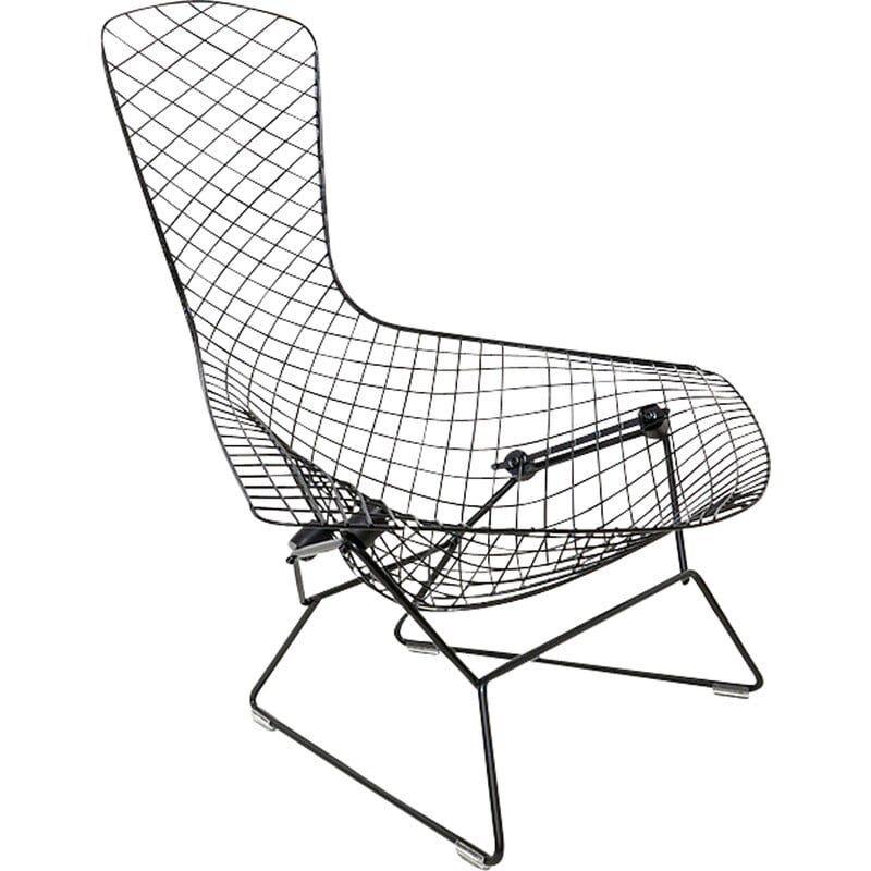 Vintage "Bird" armchair by Harry Bertoia for Knoll International, 1970s