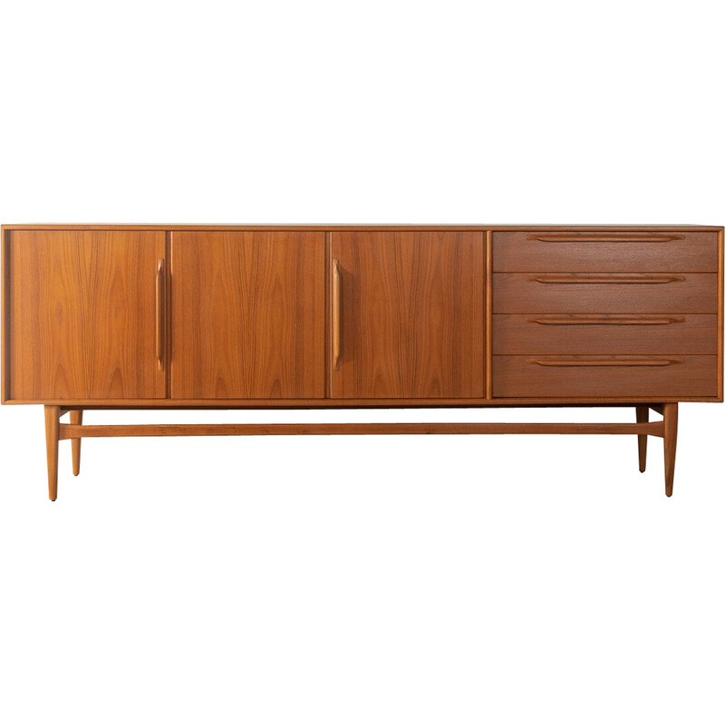 Vintage teak sideboard for Heinrich Riestenpatt, Germany 1960s