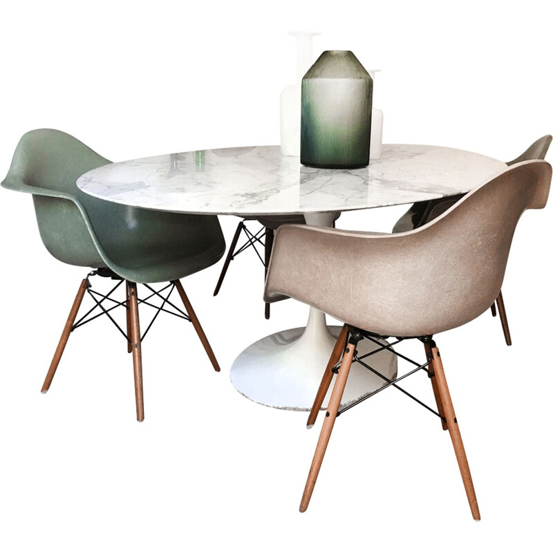 Table de salle à manger de Eero Saarinen édition Knoll - 1990
