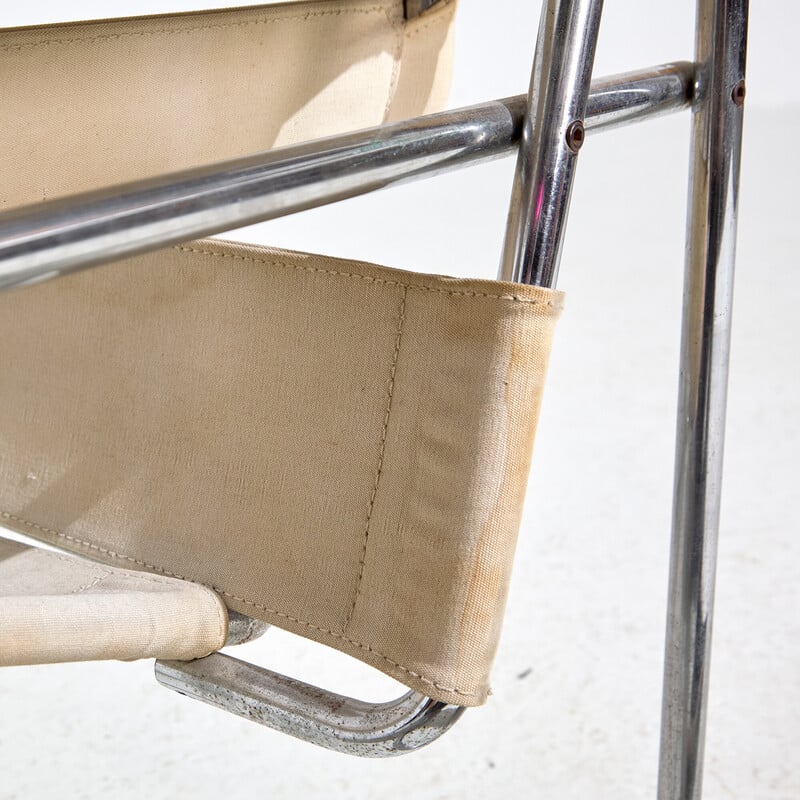 Paar vintage fauteuils model B3 van Marcel Breuer voor Gavina, jaren 1960