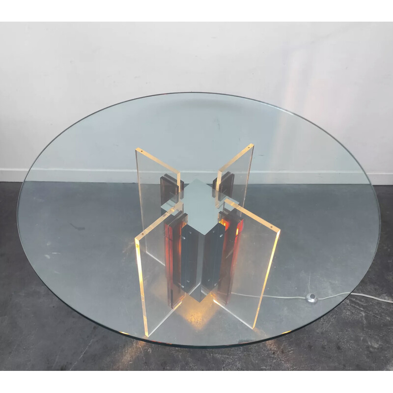 Vintage table by Philippe Jean, 1970