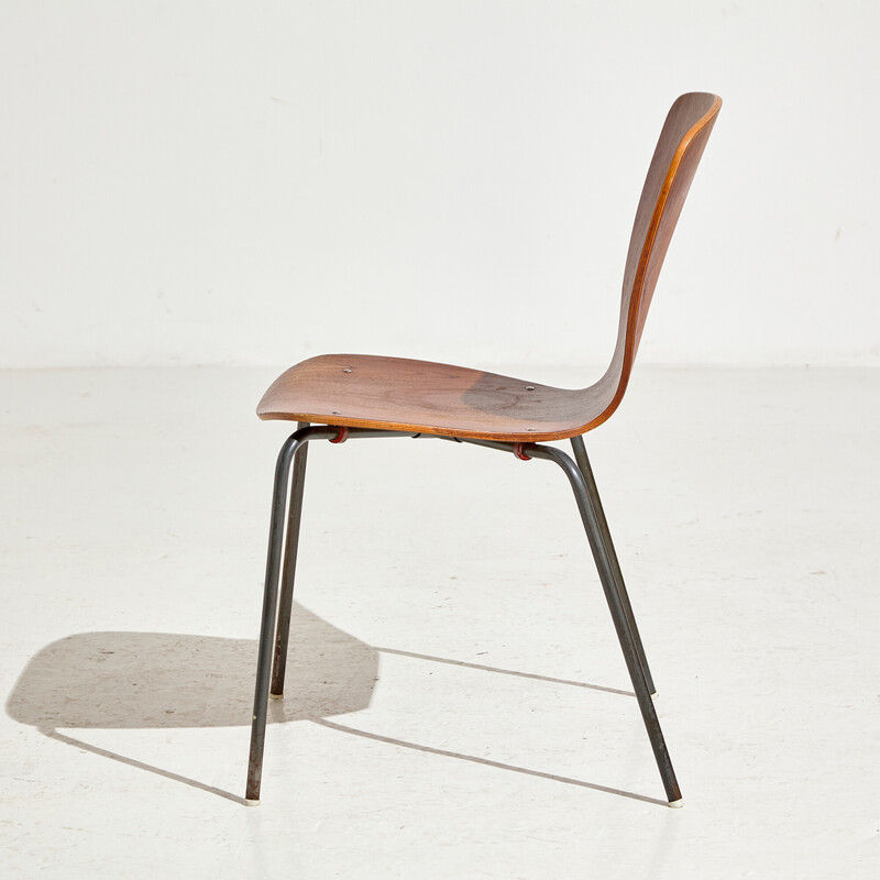 Vintage-Stuhl aus Teakholz, 1970er Jahre