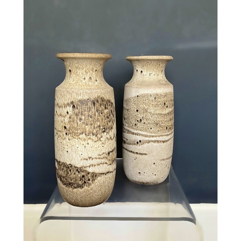 Coppia di vasi vintage di Scheurich Keramik per Raymon, Germania 1960