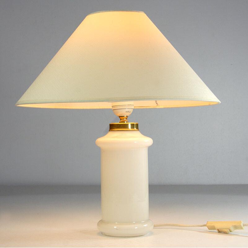 Vintage Apoteker table lamp by Sidse Werner for Royal Copenhagen, Denmark 1980