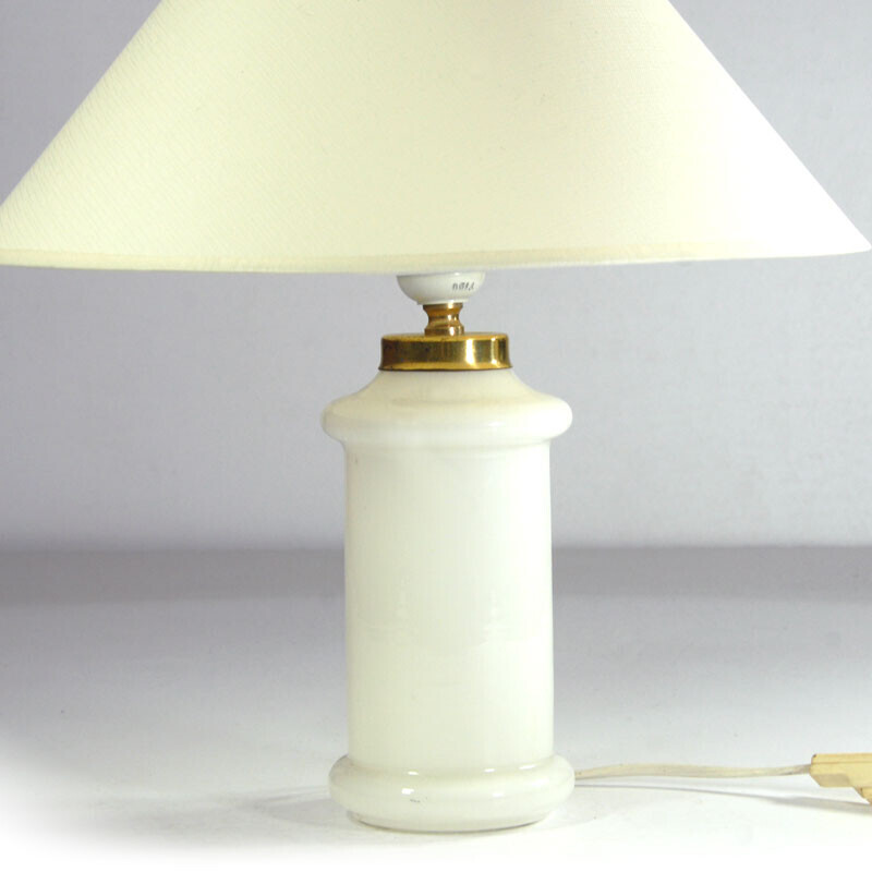 Lampada da tavolo vintage Apoteker di Sidse Werner per Royal Copenhagen, Danimarca 1980