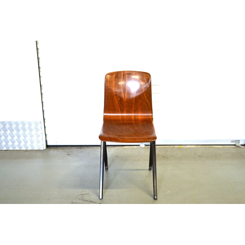 Caramel Galvanitas S19 chairs - 1970