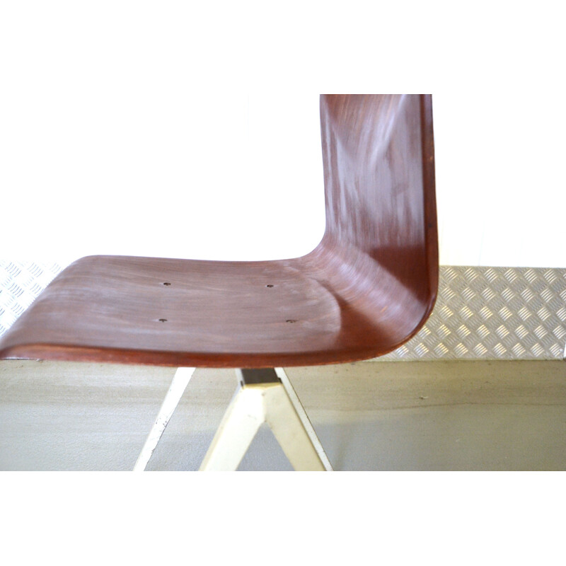 Galvanitas S19 Acajou chairs - 1960