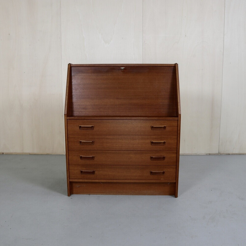 Vintage danish secretary in teak