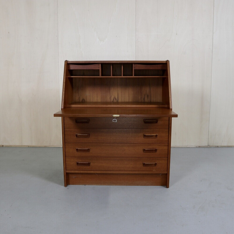 Vintage danish secretary in teak