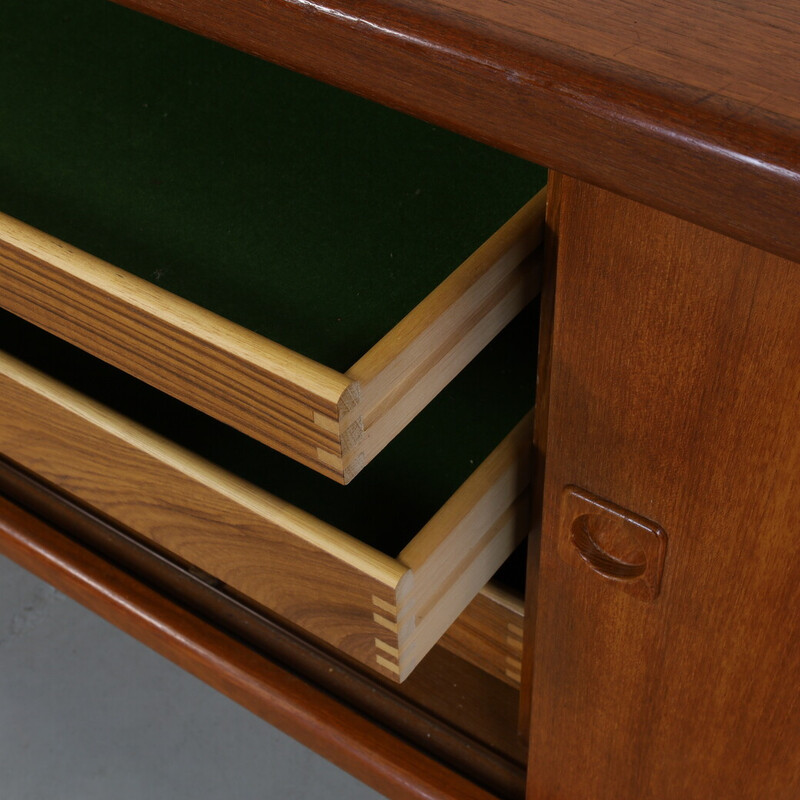 Credenza vintage in teak di K. L. Dansk Møbelfabrik, Danimarca 1960