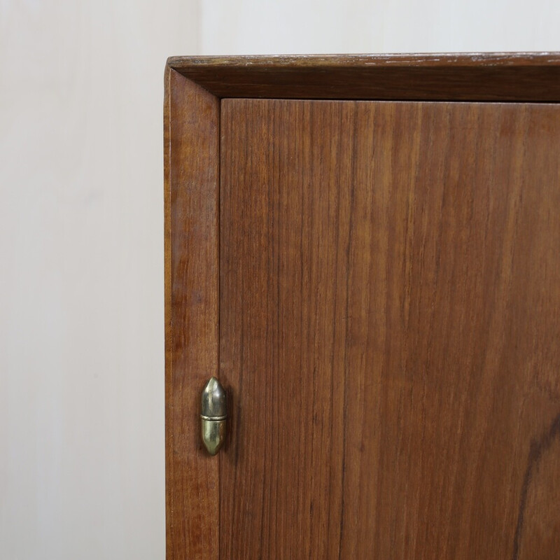 Vintage teak cabinet by Ejvind A. Johansson for Ivan Gern, Denmark 1960