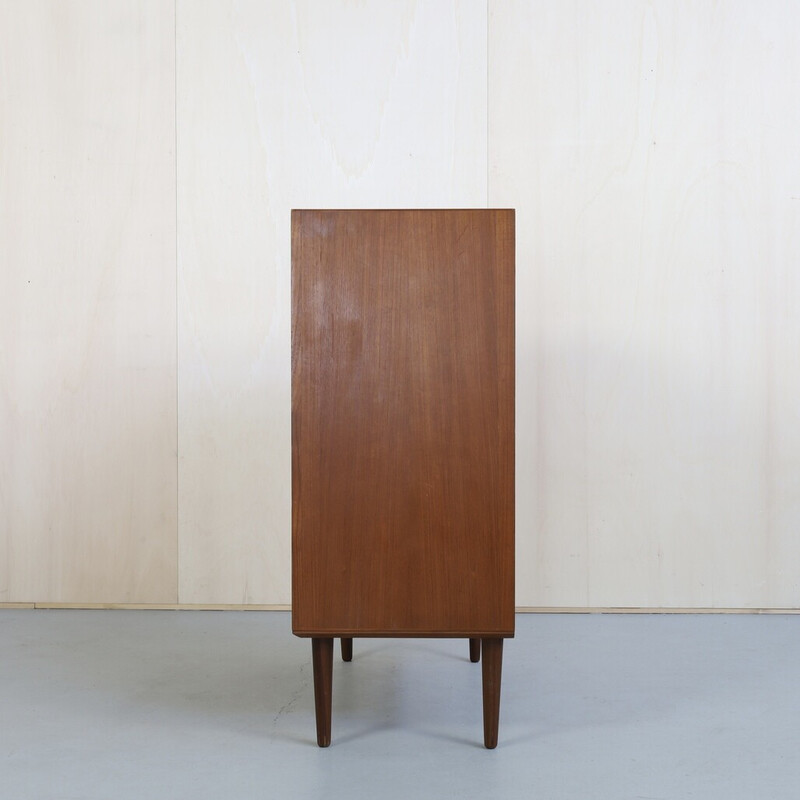 Vintage teak cabinet by Ejvind A. Johansson for Ivan Gern, Denmark 1960