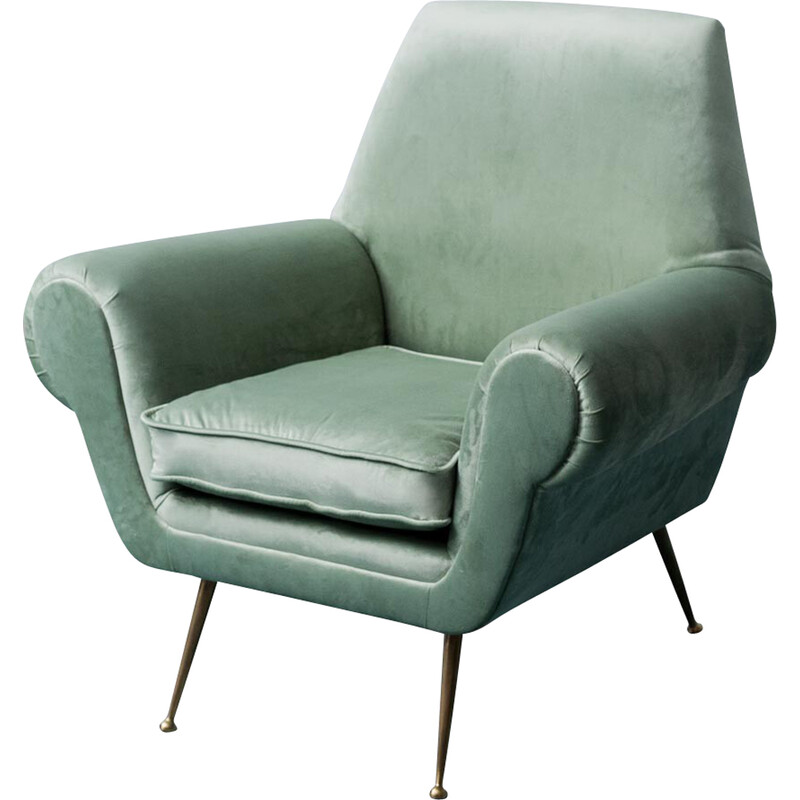 Vintage fauteuil van Gigi Radice voor Minotti, 1950