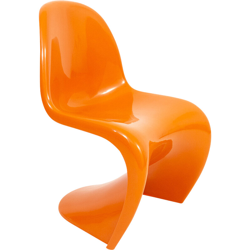 Juego de 4 sillas Panton vintage de Verner Panton para Herman Miller, 1972