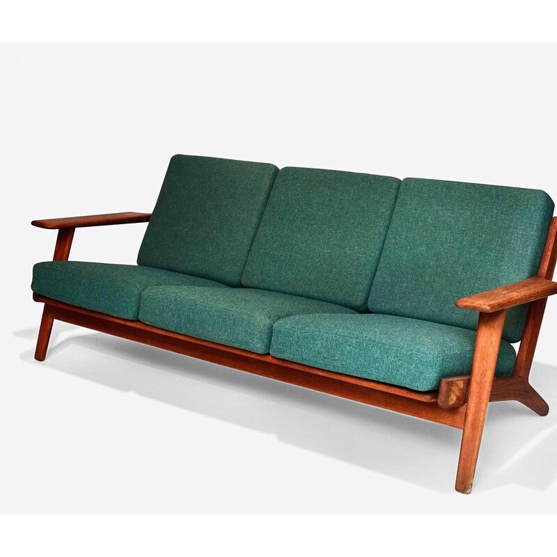 Divano vintage Ge-290 di Hans Wegner per Getama, Danimarca 1955