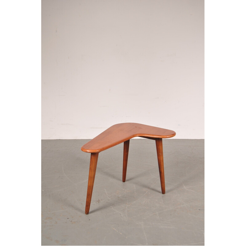 Petite table d'appoint boomerang - 1950