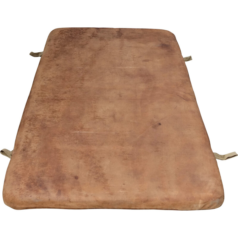 Vintage leather gym mat, Czech Republic