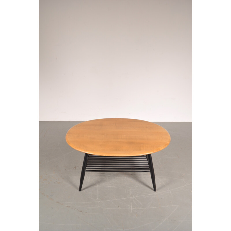 Wooden coffee table, Lucian Ercolani - 1950s