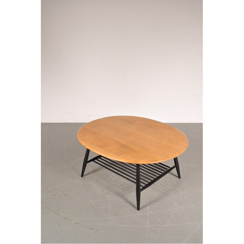 Wooden coffee table, Lucian Ercolani - 1950s