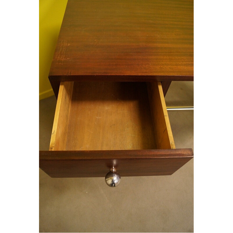 Wood and metal desk - 1930s