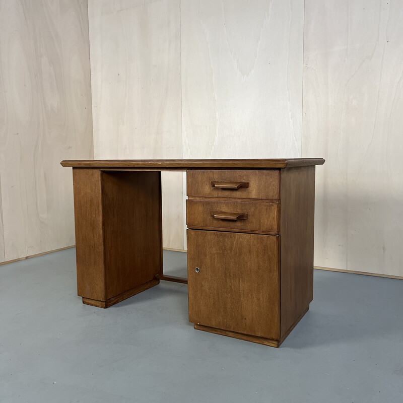 Bureau vintage en bois, 1930